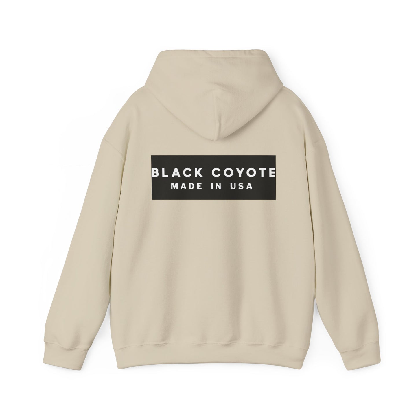 Black Coyote Heavy Hoodie V:2