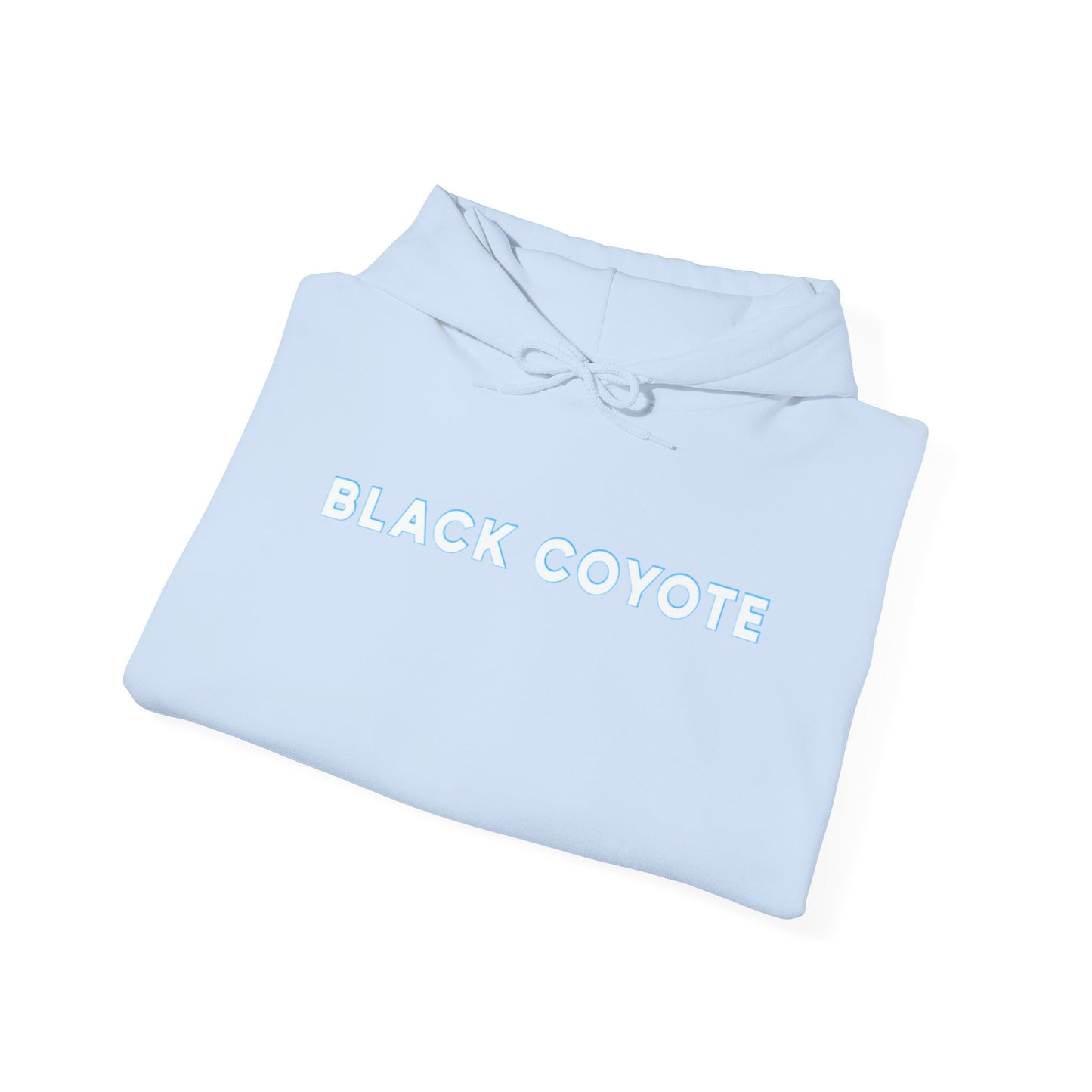 Black Coyote “bubble” hoodie