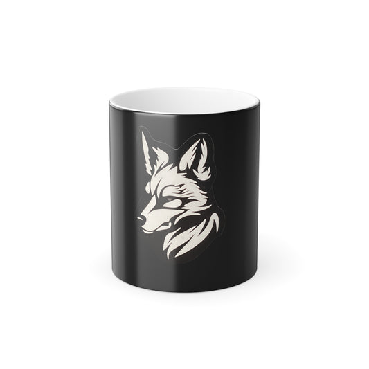 Black Coyote mug