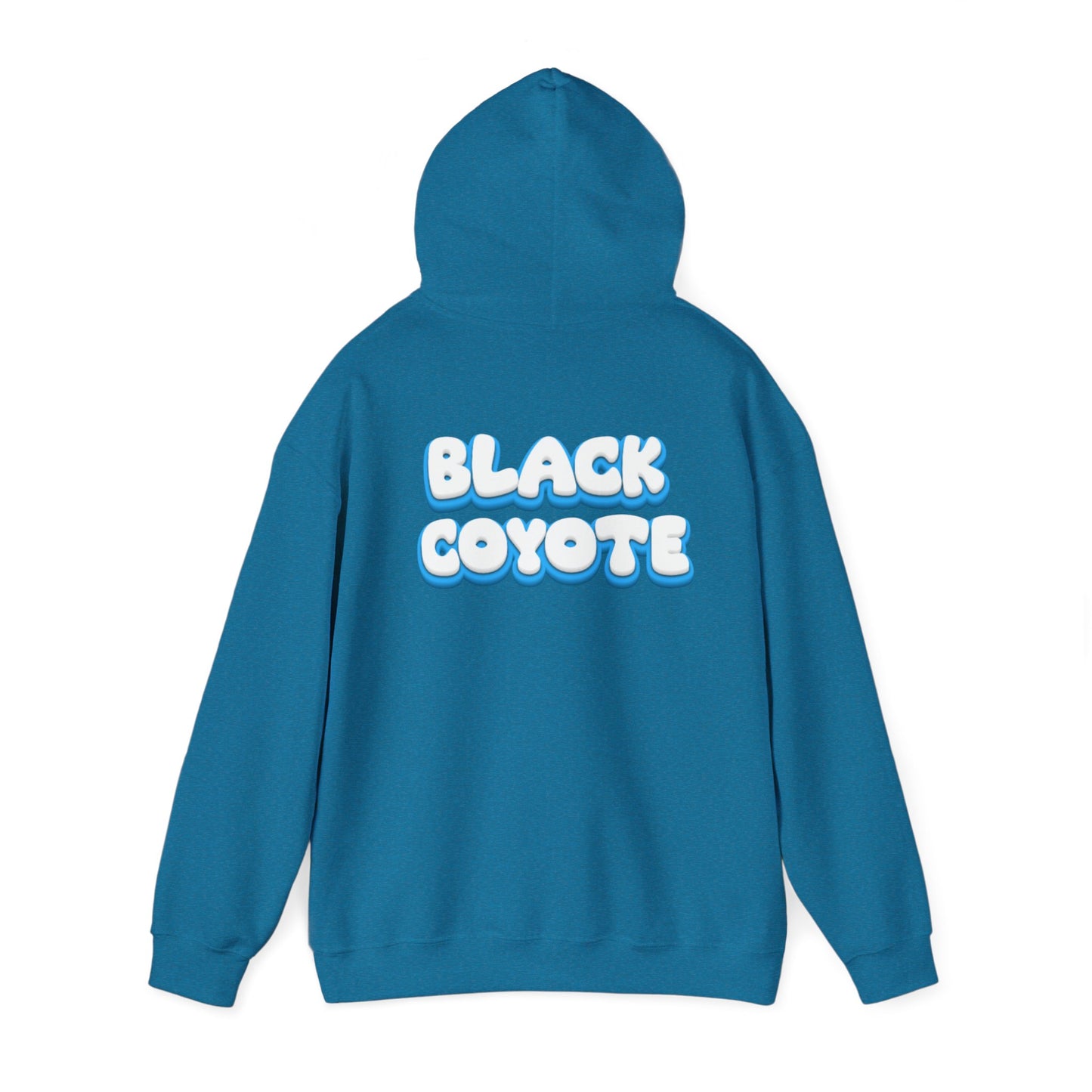 Black Coyote “bubble” hoodie