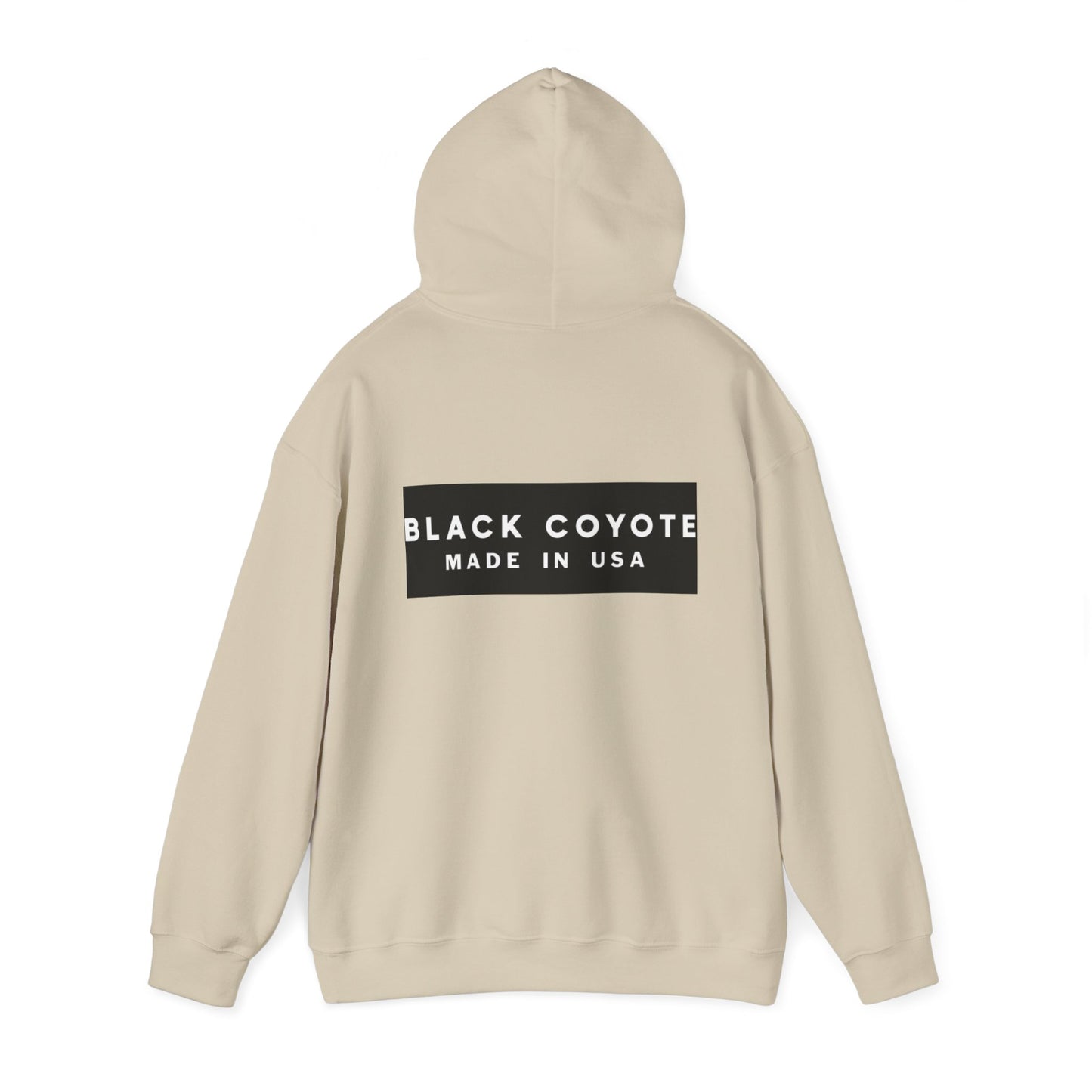 Black Coyote Heavy Hoodie V:2