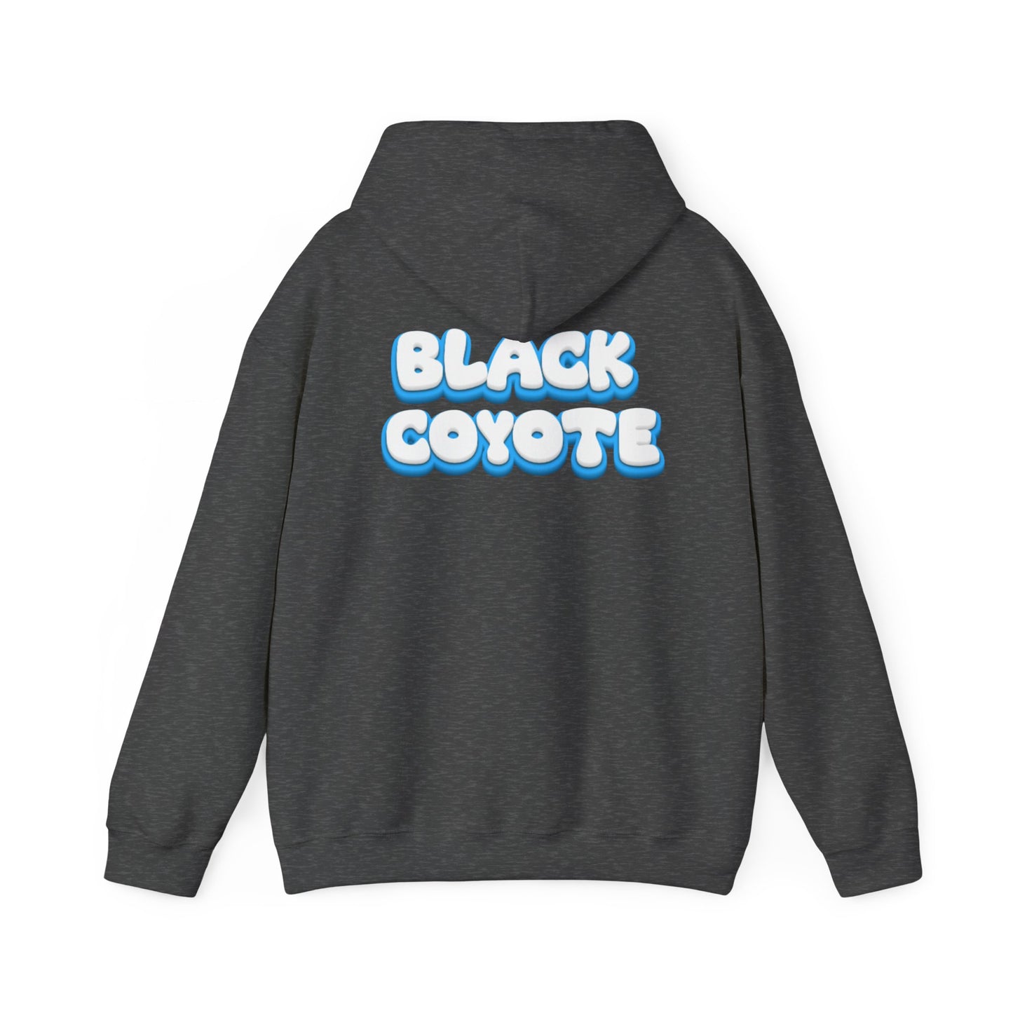 Black Coyote “bubble” hoodie