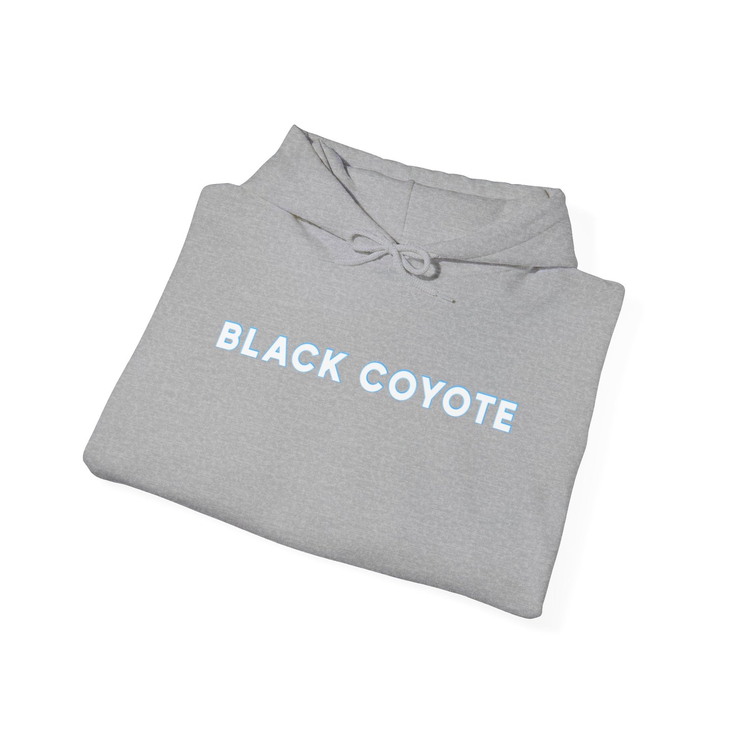 Black Coyote “bubble” hoodie