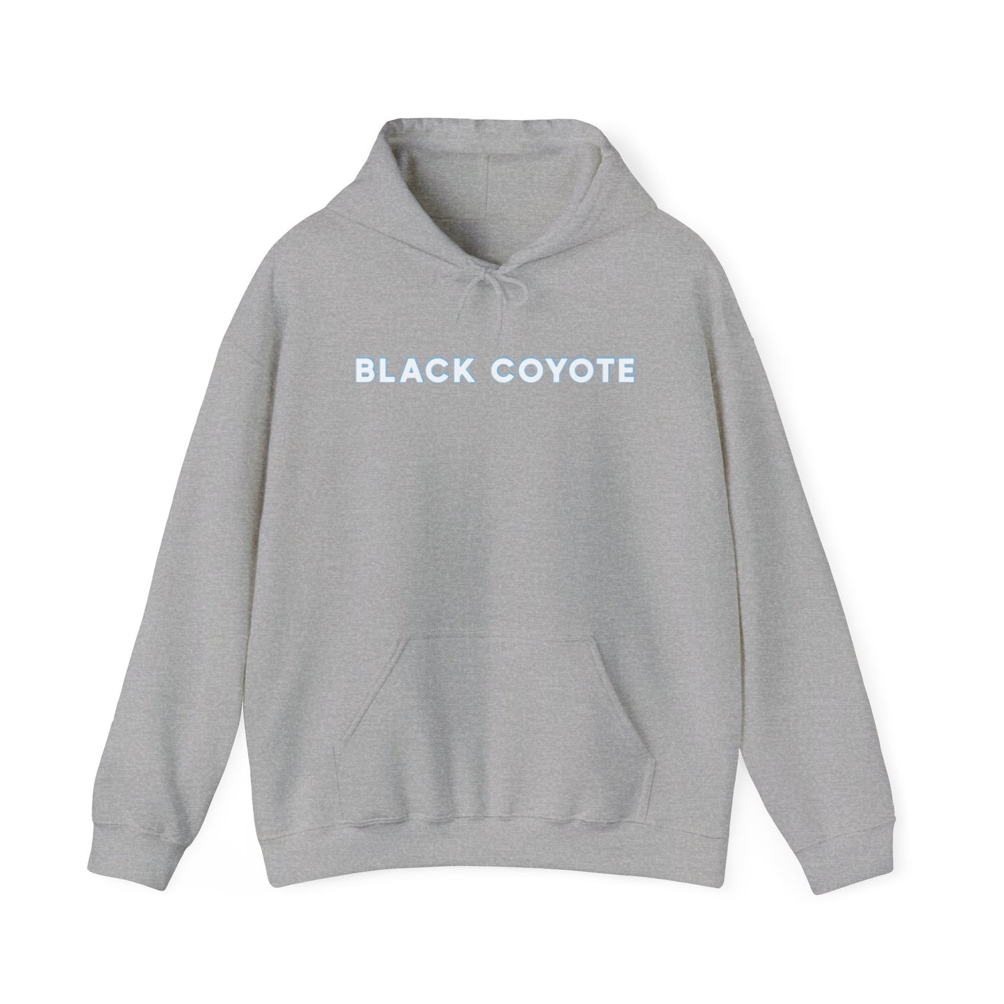 Black Coyote “bubble” hoodie