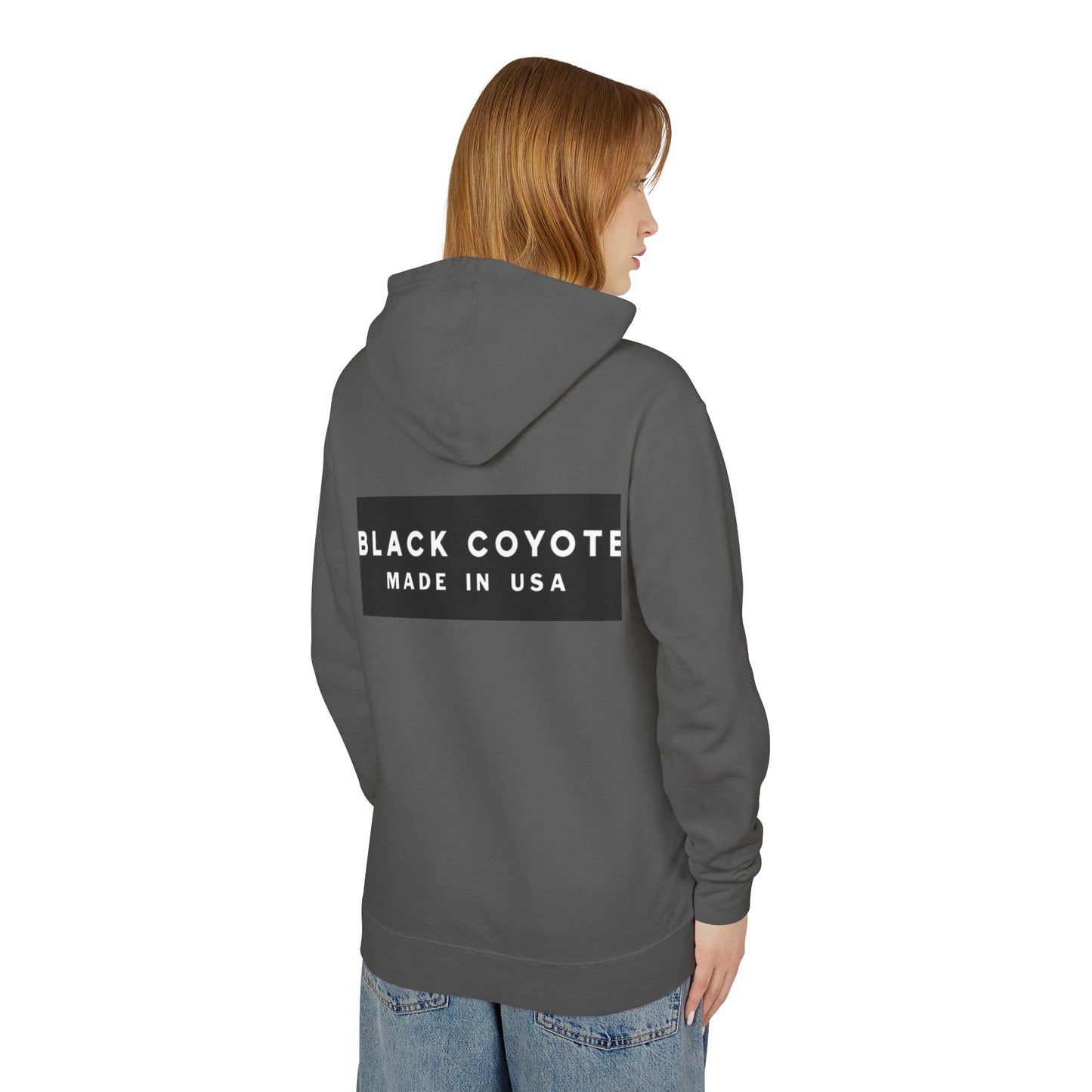 Black Coyote Lightweight Hoodie V:2