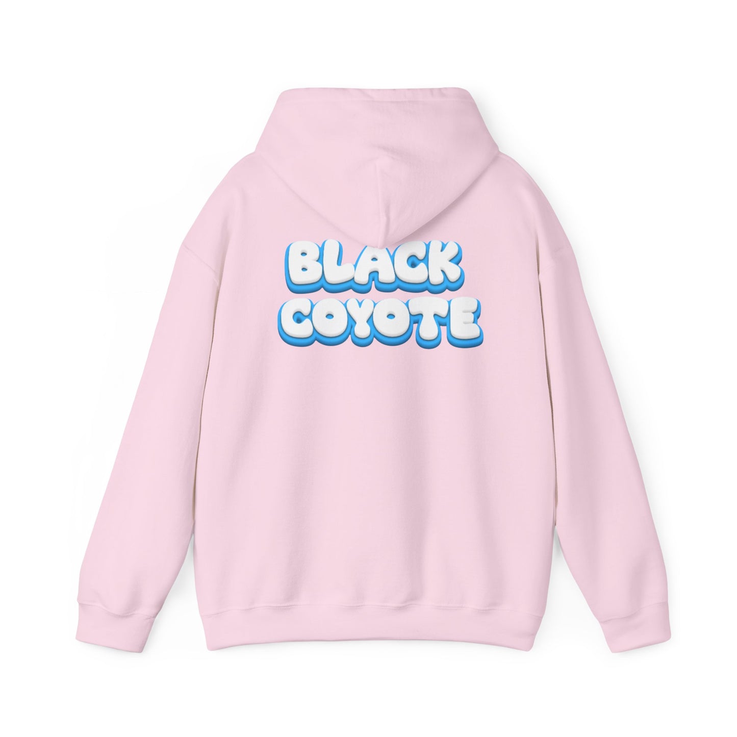 Black Coyote “bubble” hoodie