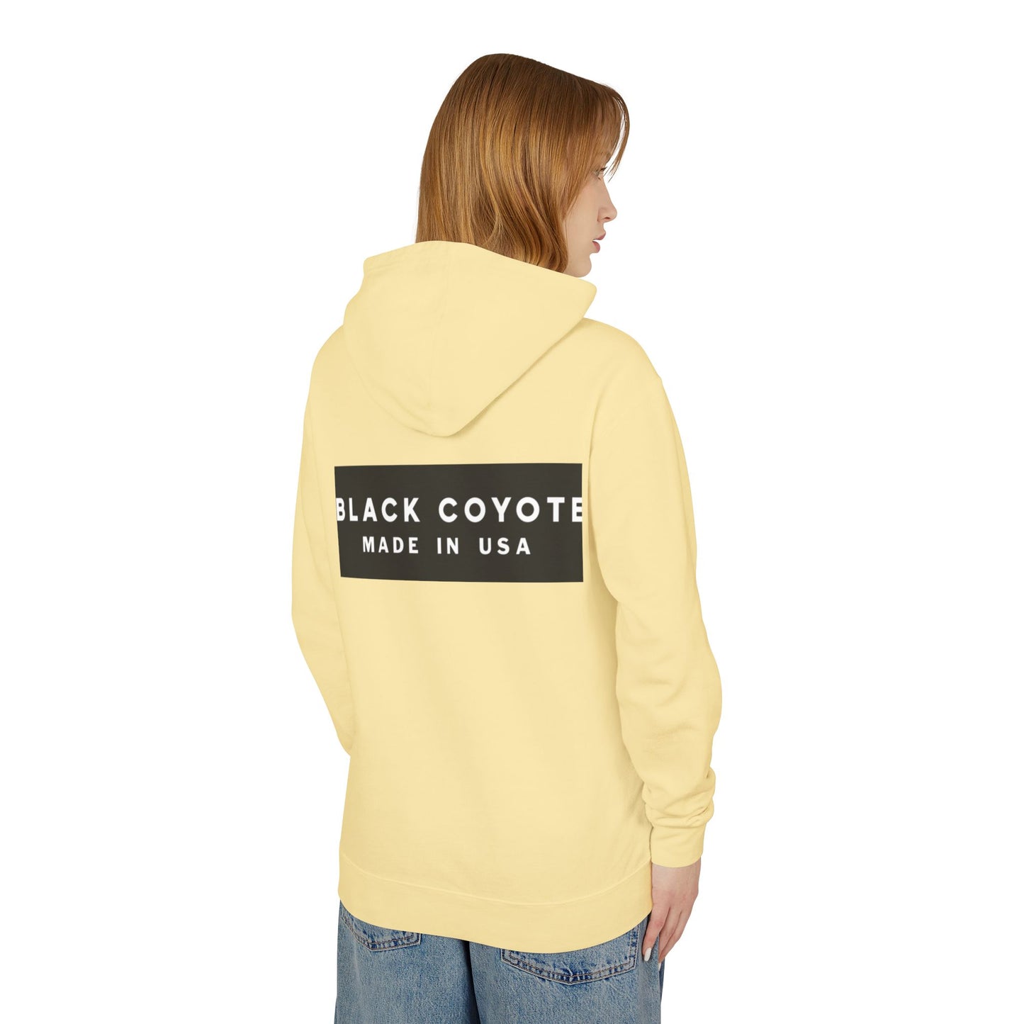 Black Coyote Lightweight Hoodie V:2