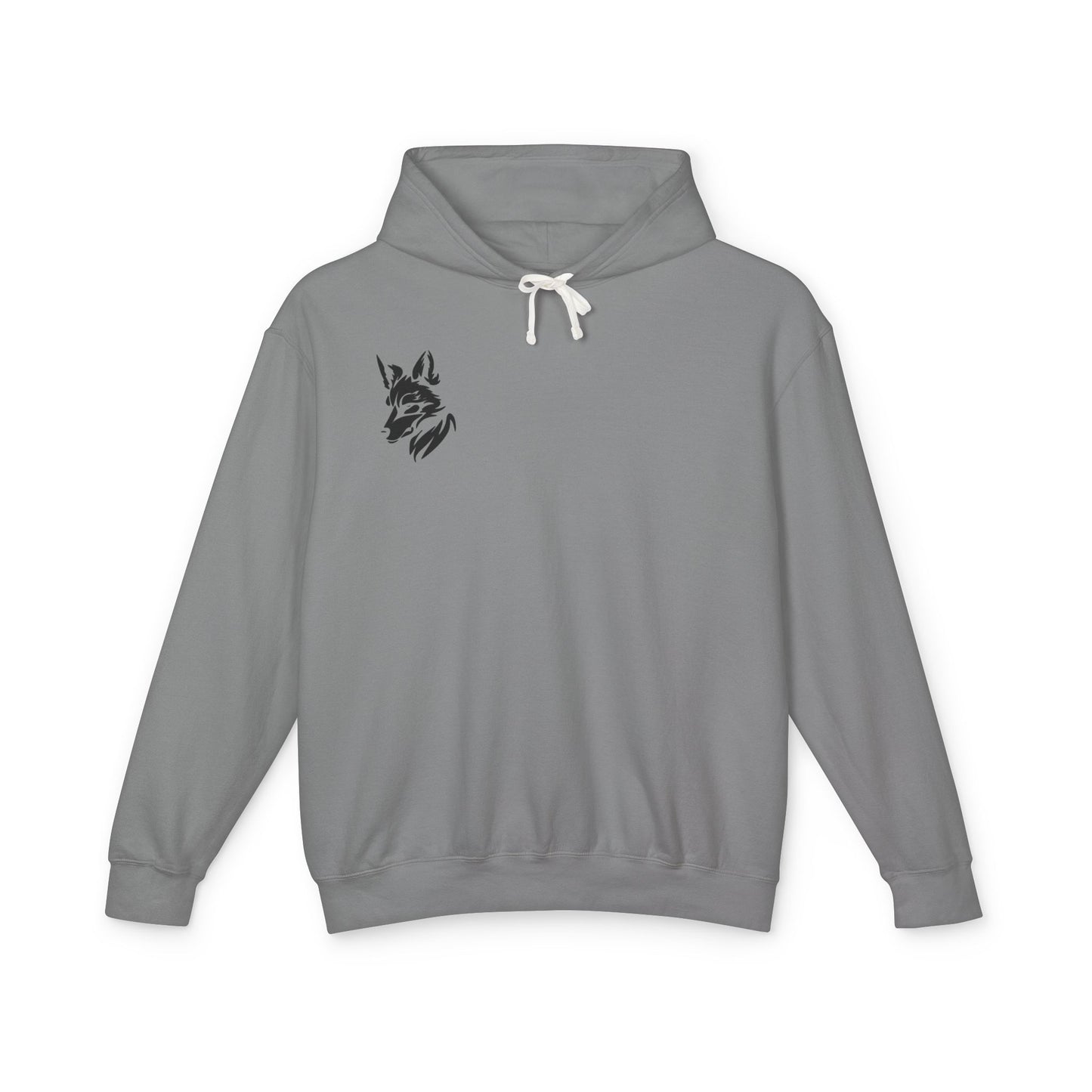 Black Coyote Lightweight Hoodie