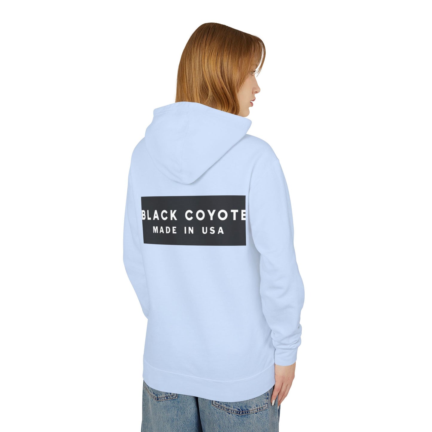 Black Coyote Lightweight Hoodie V:2