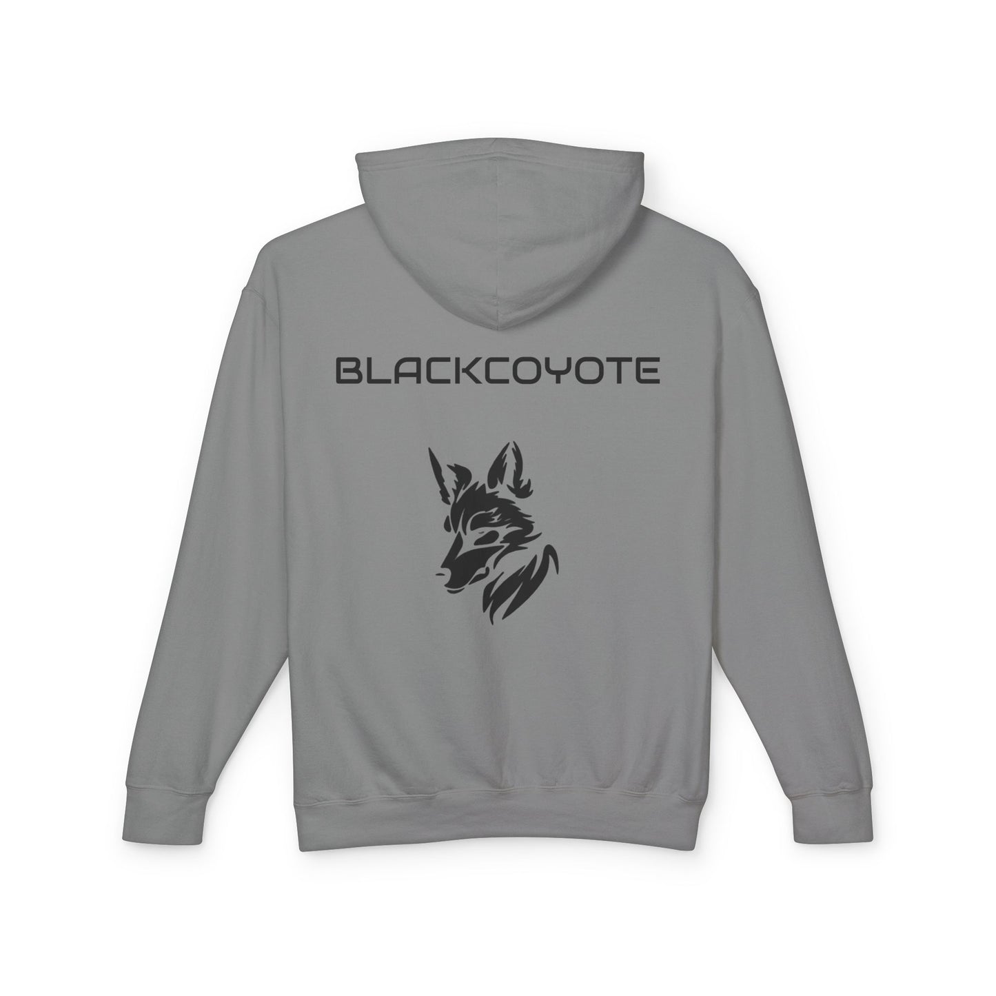 Black Coyote Lightweight Hoodie