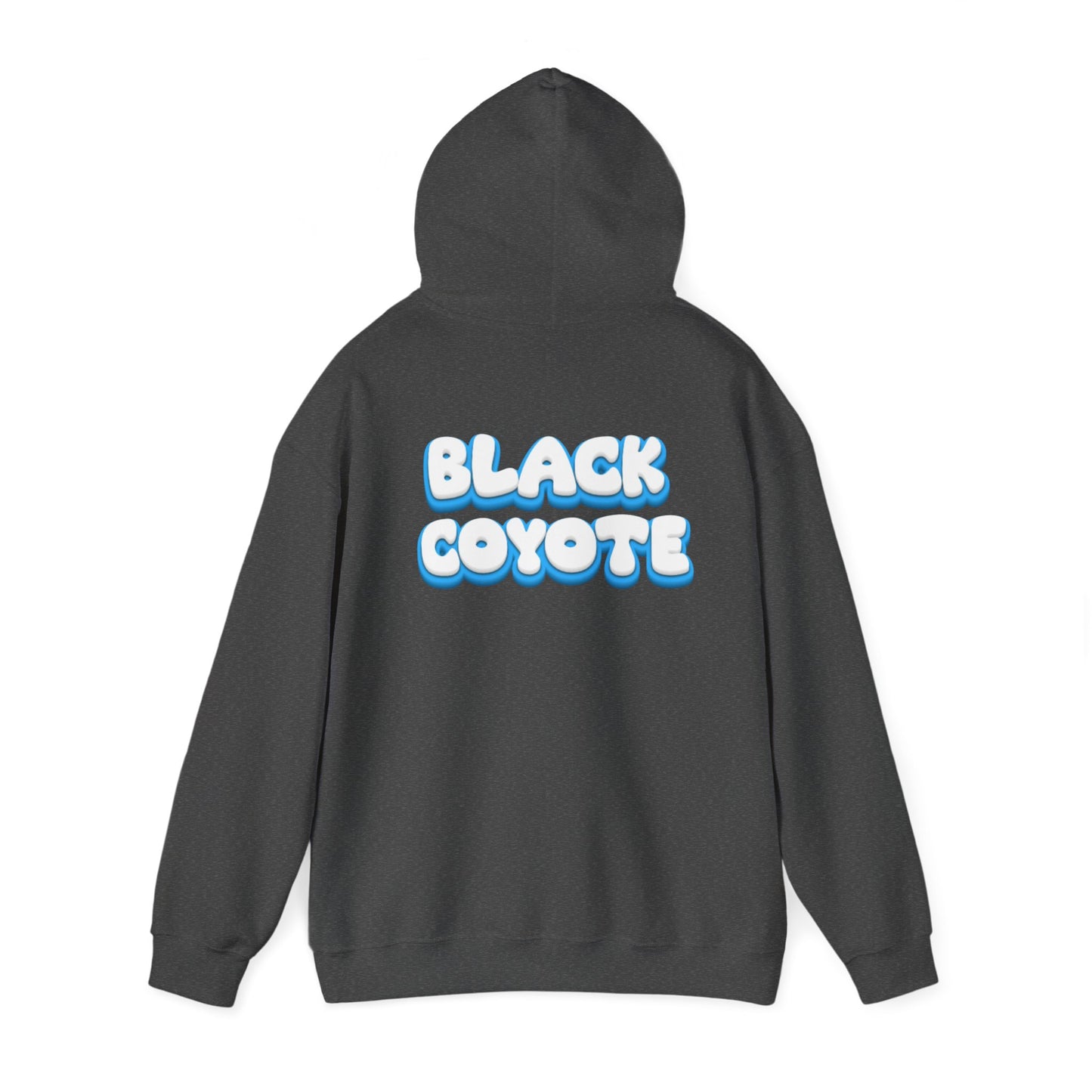 Black Coyote “bubble” hoodie