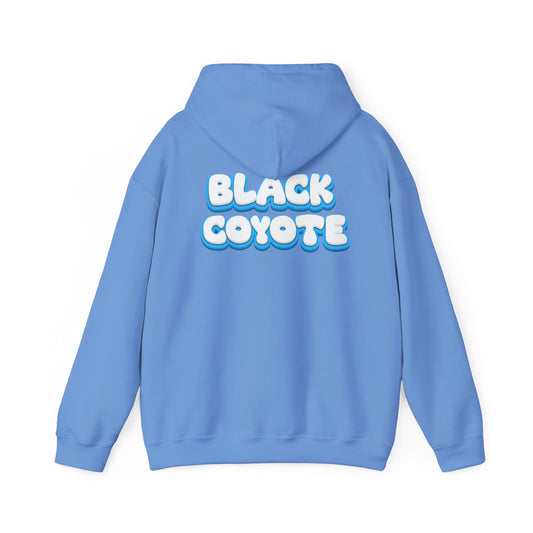 Black Coyote “bubble” hoodie