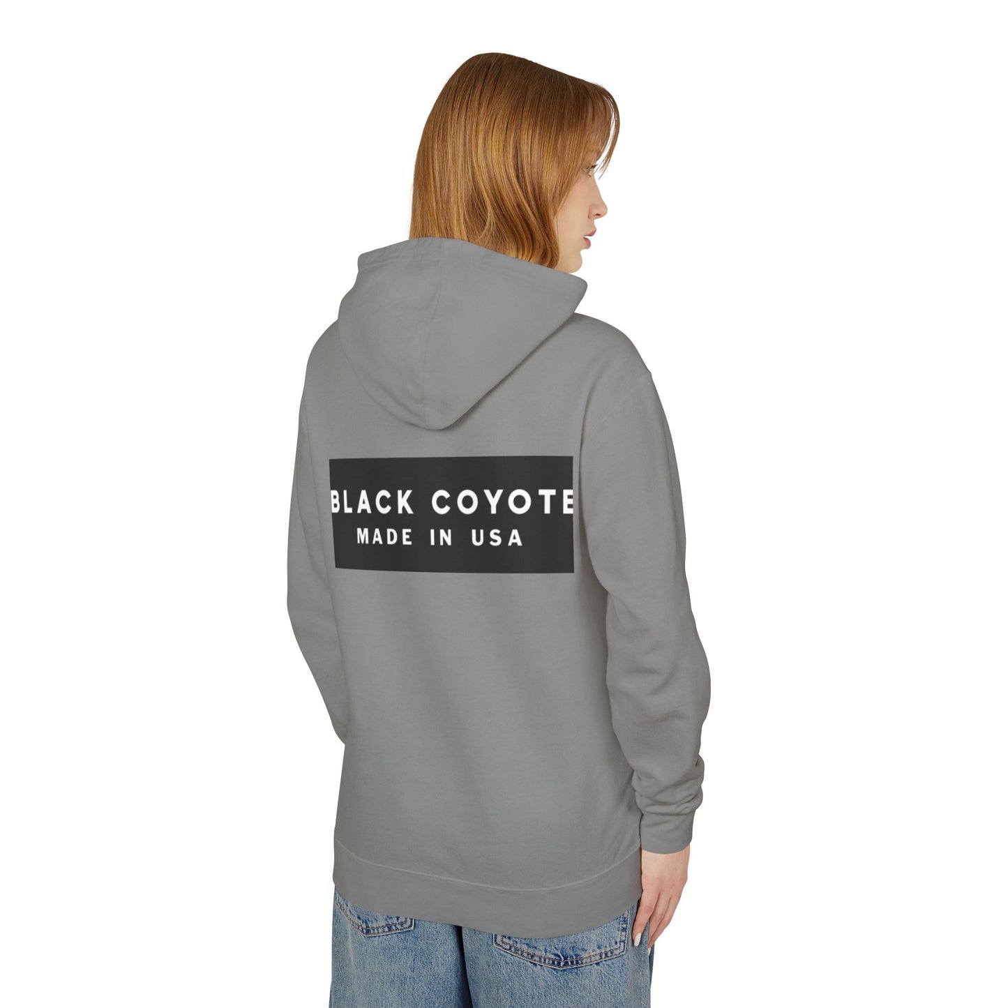 Black Coyote Lightweight Hoodie V:2