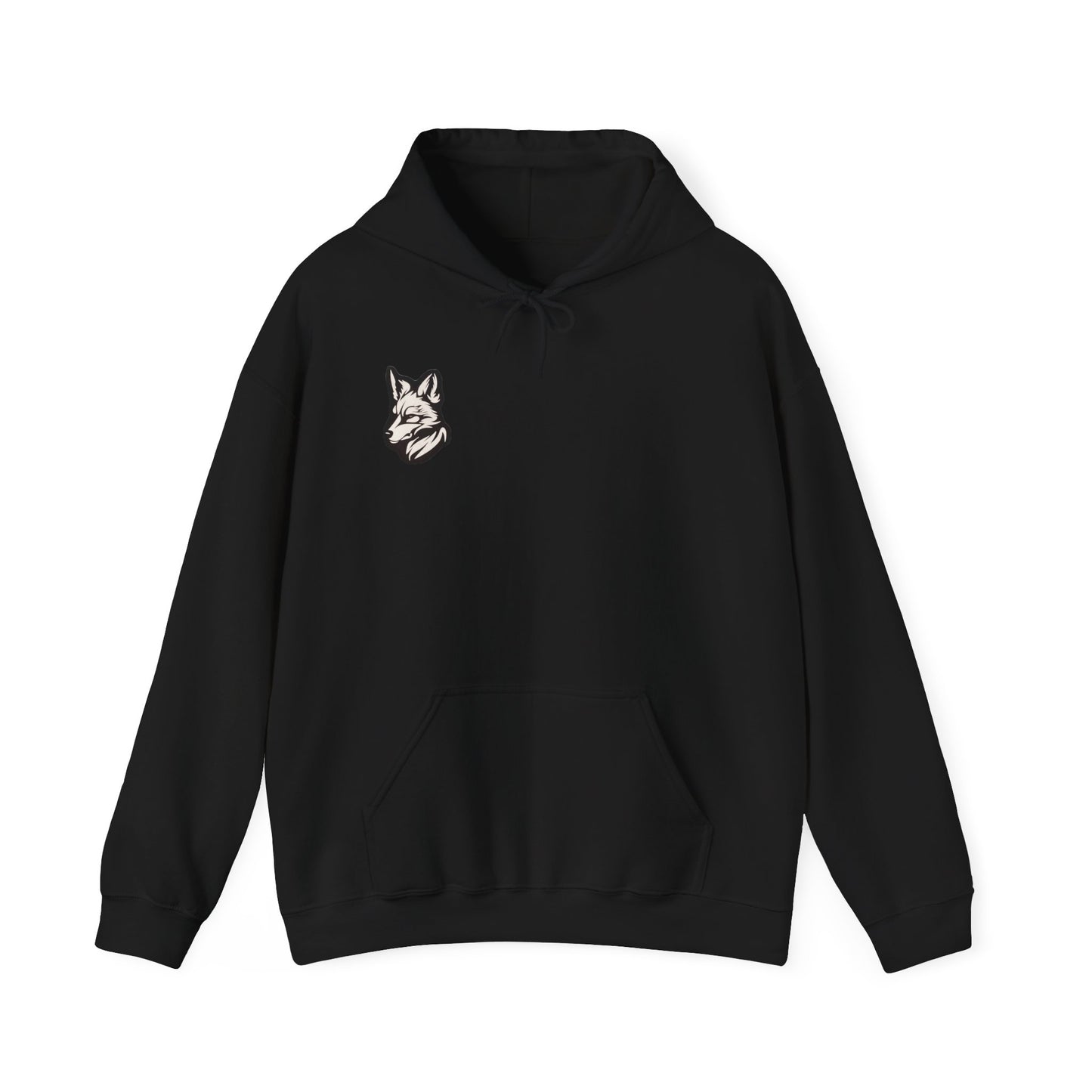 Black Coyote Heavy Hoodie V:2