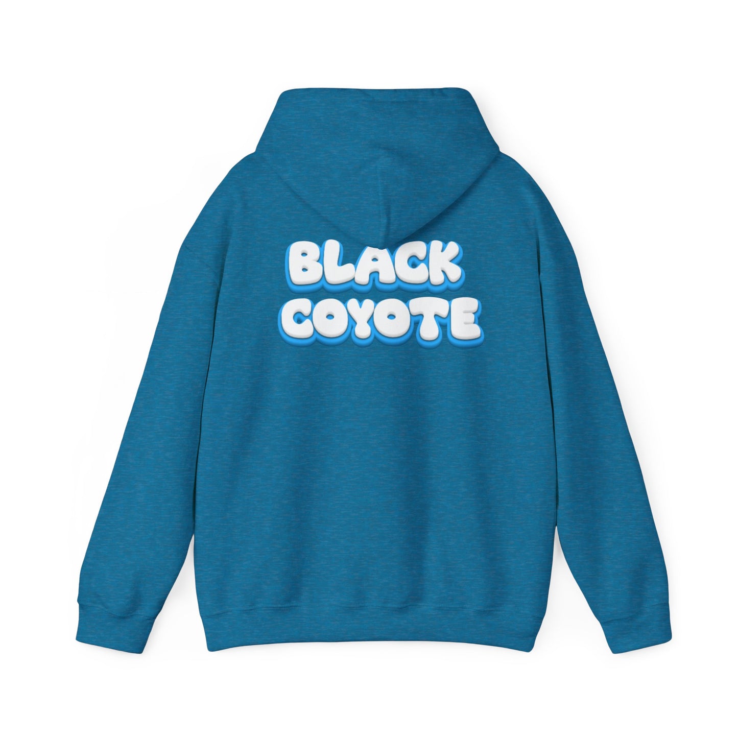 Black Coyote “bubble” hoodie