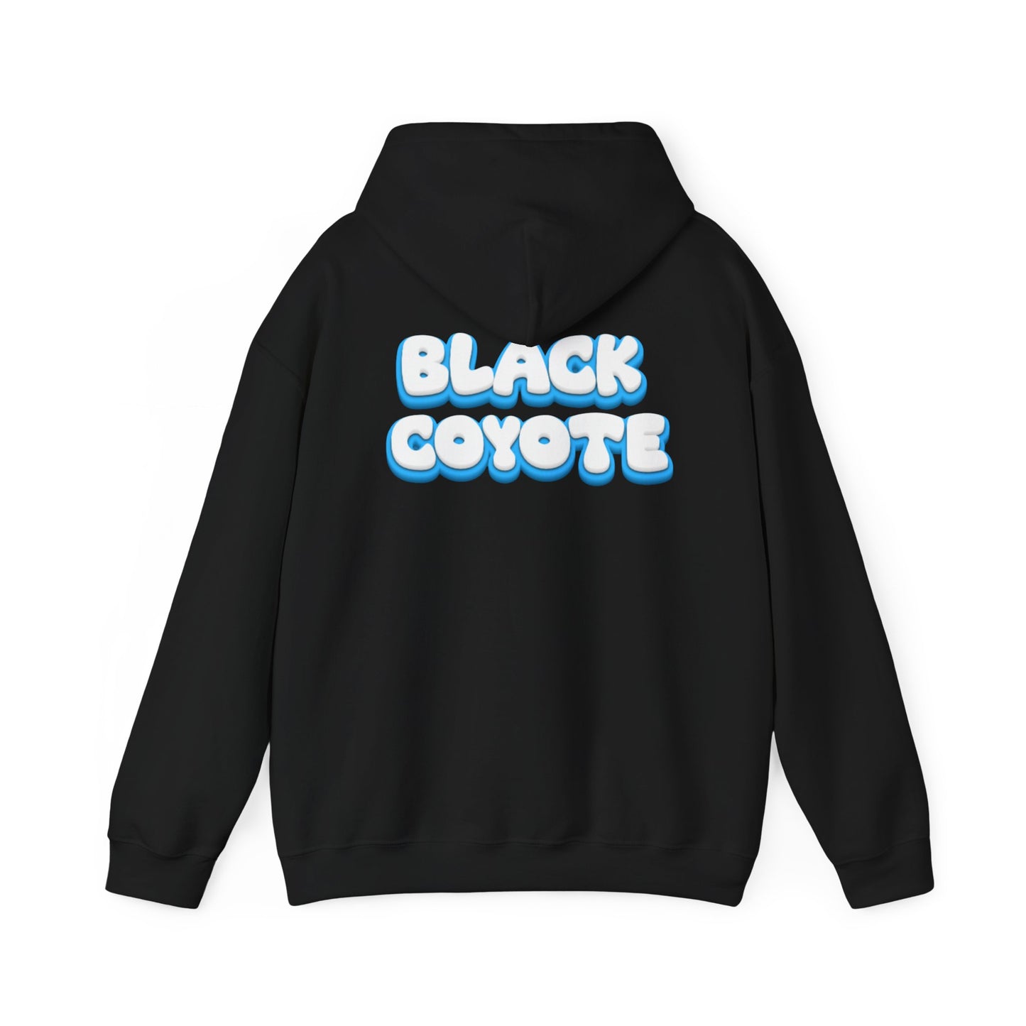 Black Coyote “bubble” hoodie