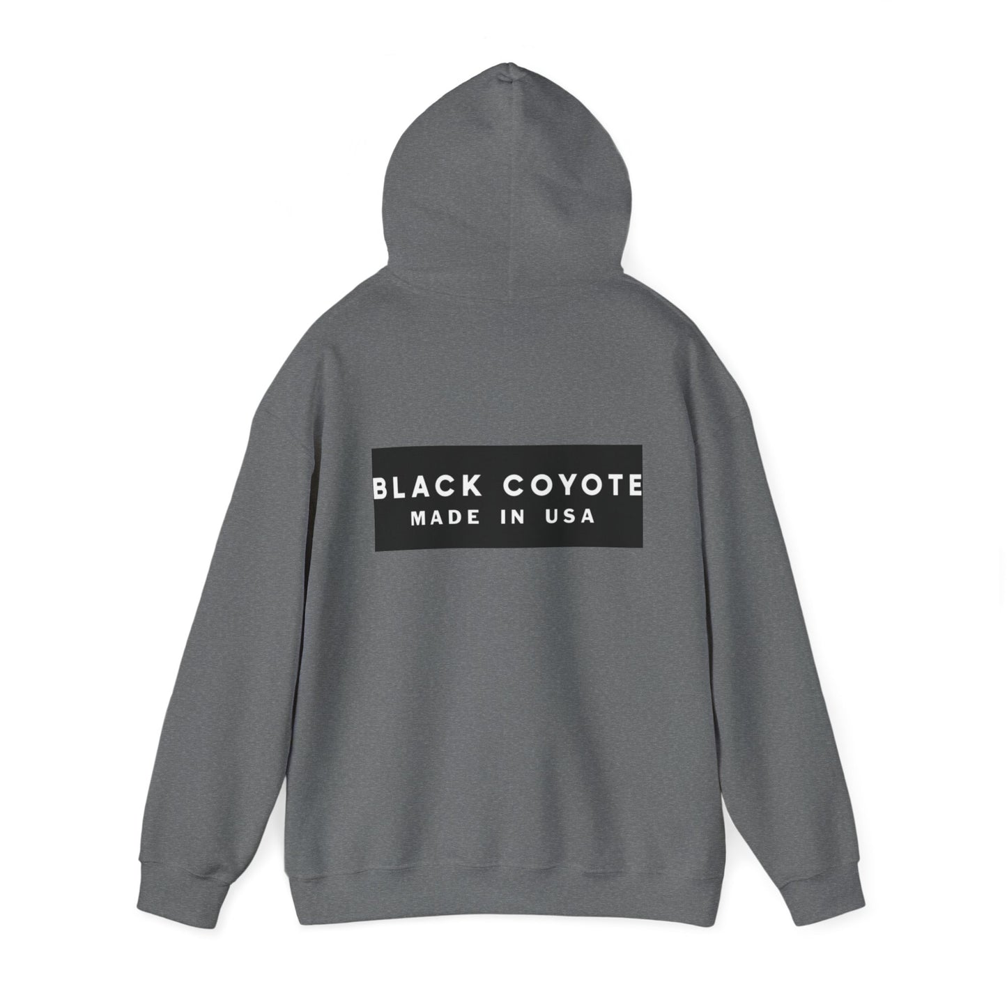 Black Coyote Heavy Hoodie V:2