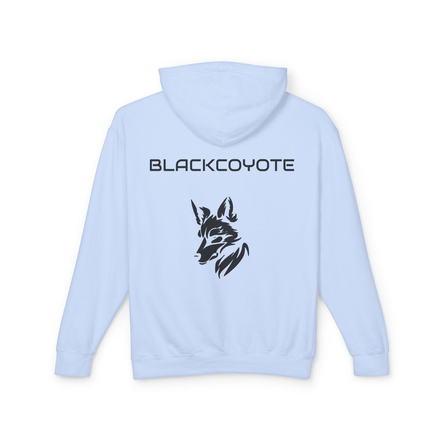 Black Coyote Lightweight Hoodie