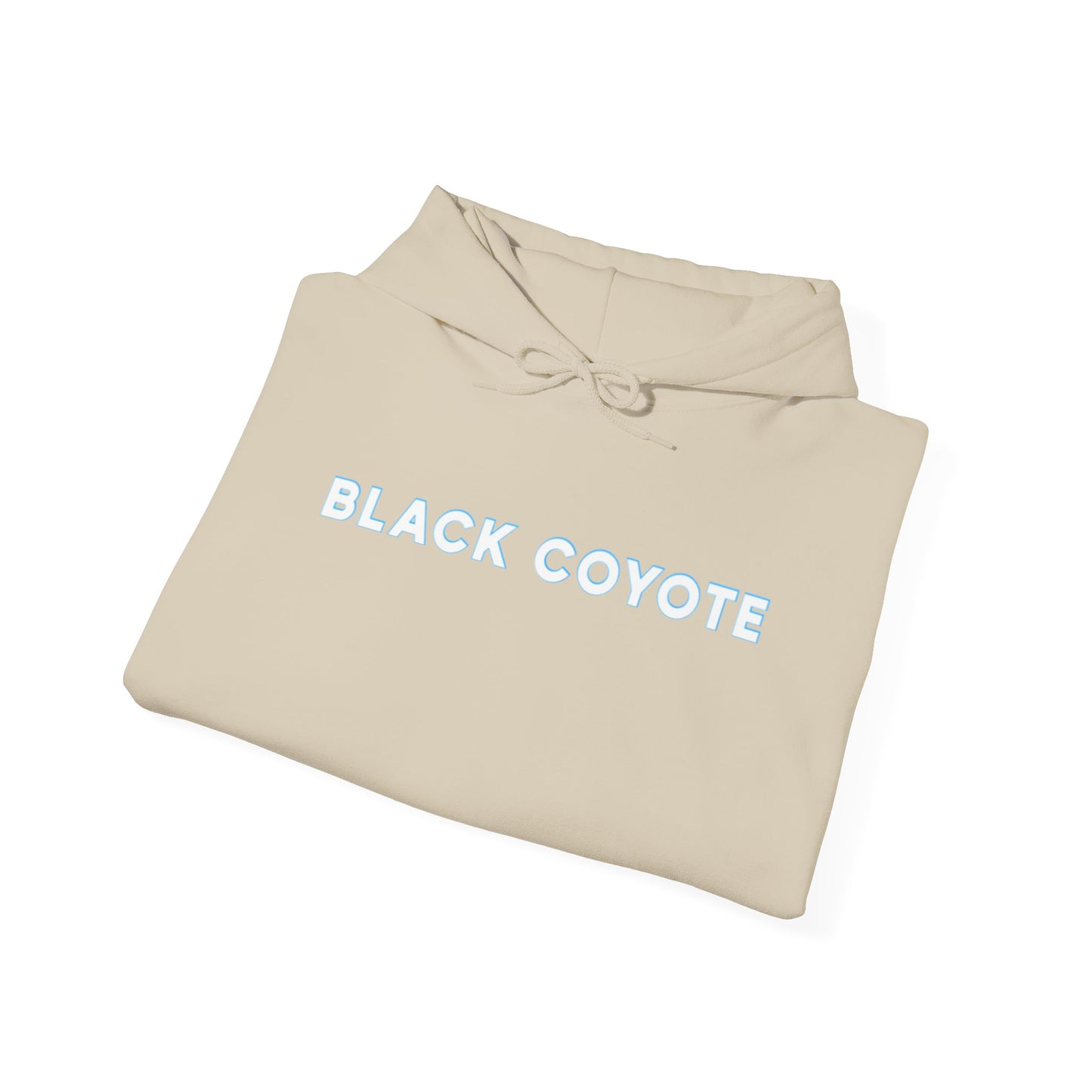 Black Coyote “bubble” hoodie