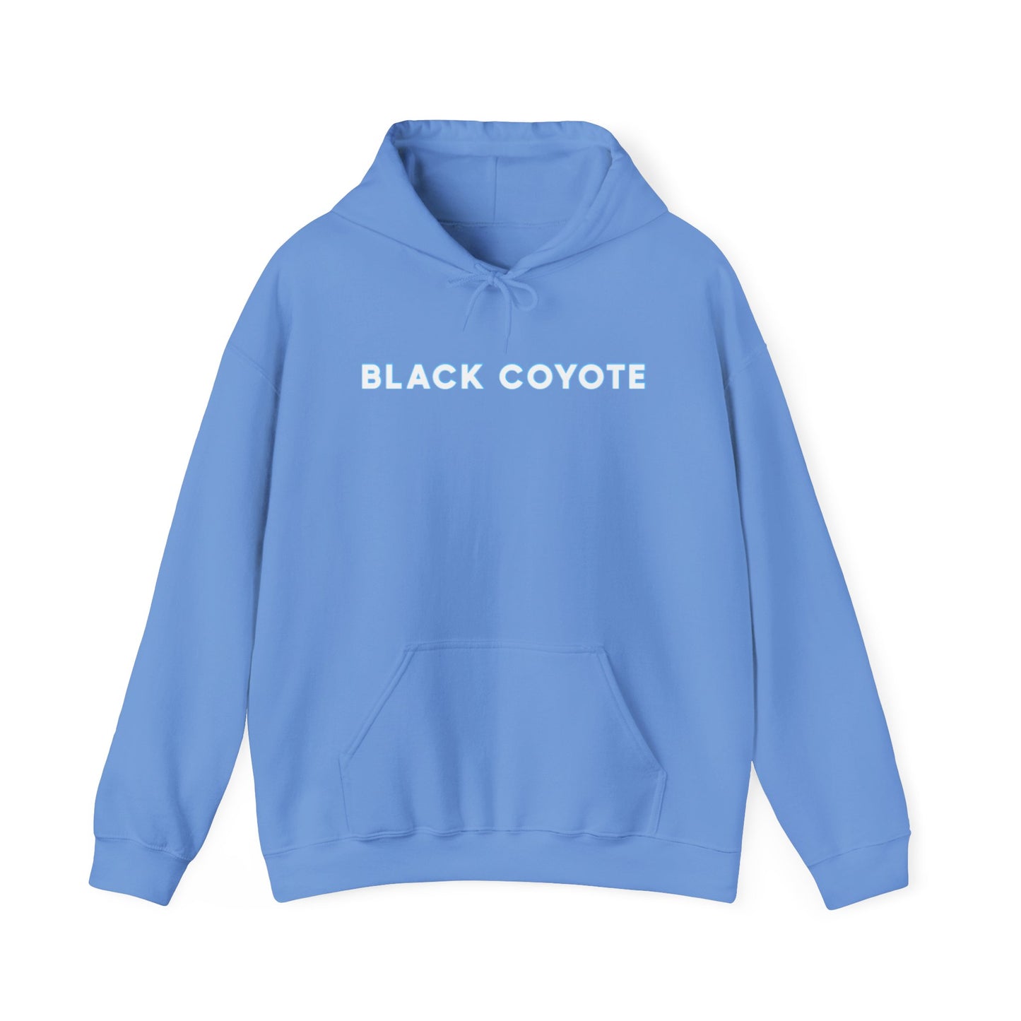 Black Coyote “bubble” hoodie