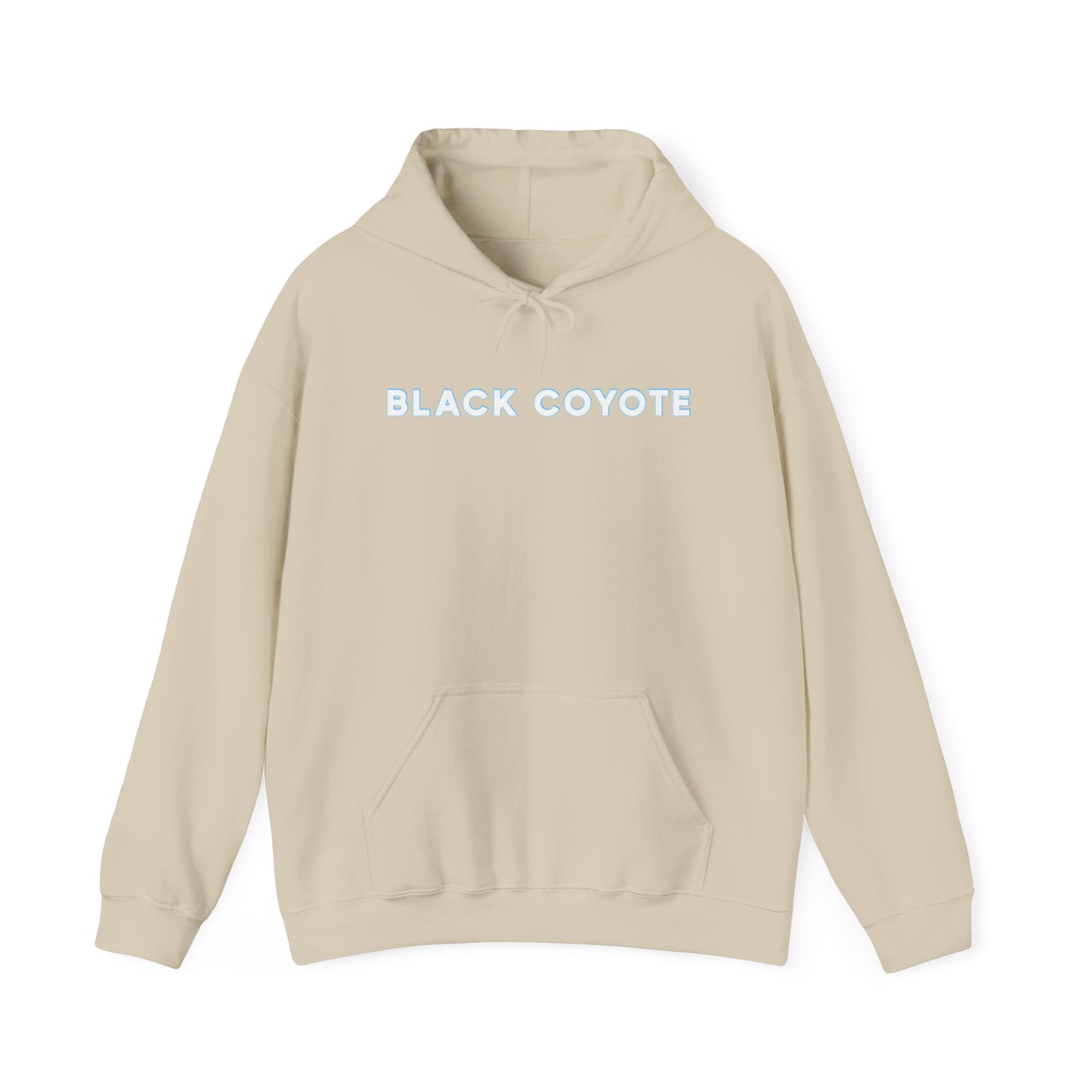 Black Coyote “bubble” hoodie