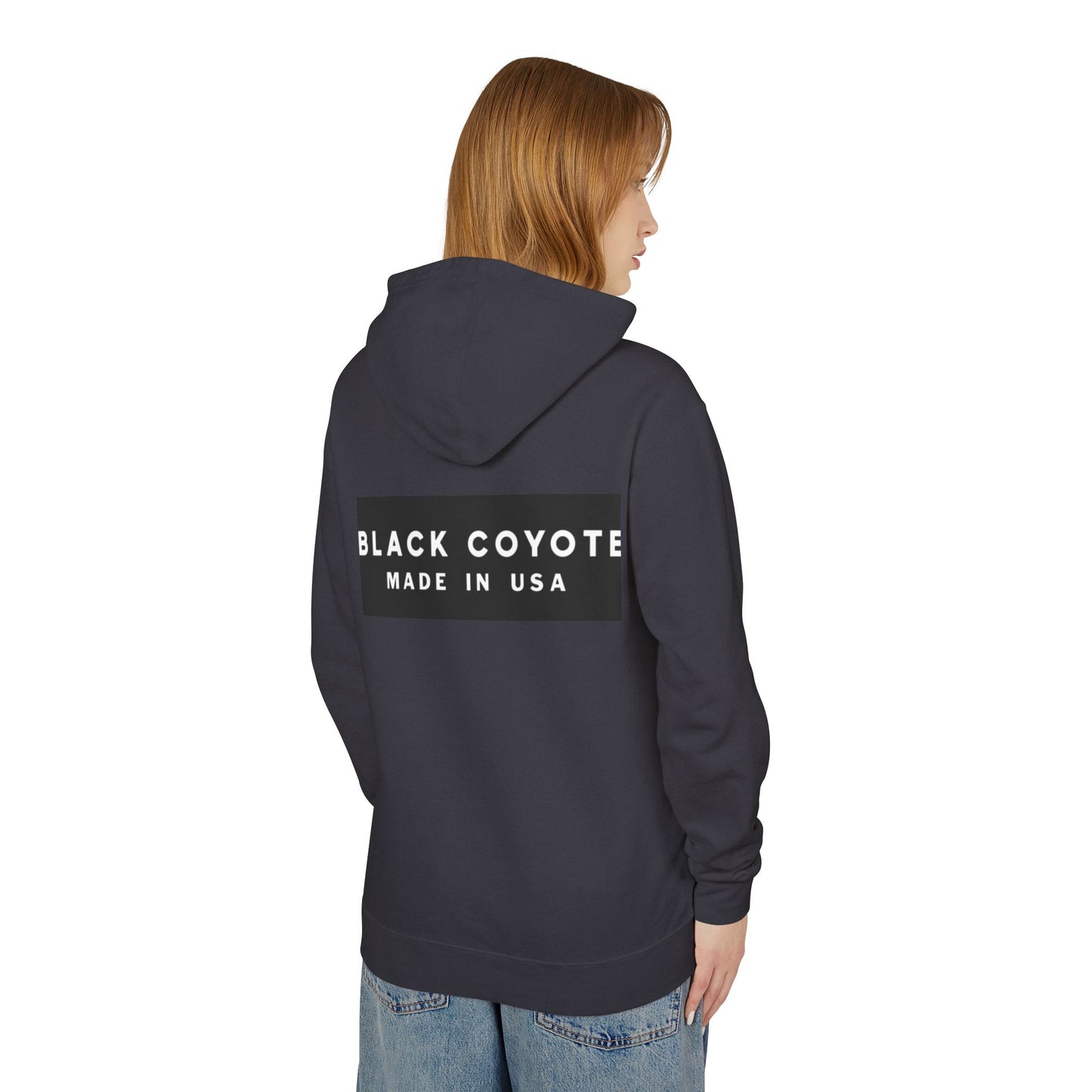 Black Coyote Lightweight Hoodie V:2