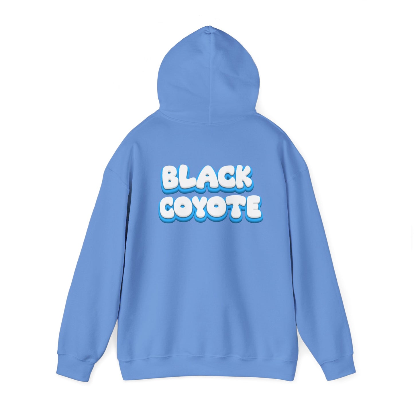 Black Coyote “bubble” hoodie