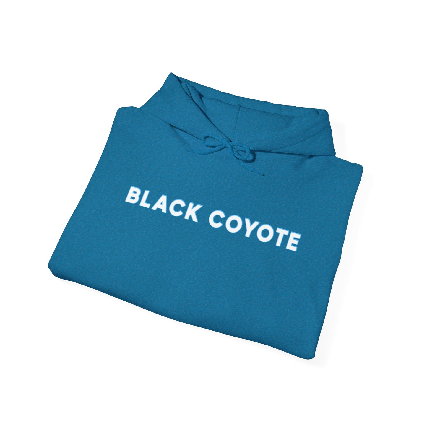 Black Coyote “bubble” hoodie